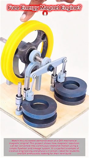 Free Energy Magnet Engine? 🧲