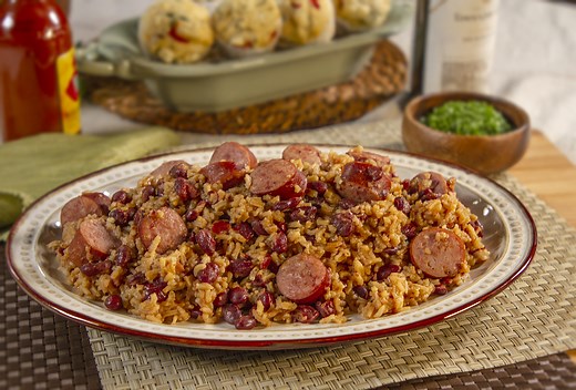 Red Beans and Rice with Sausage