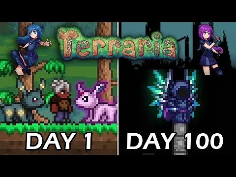 Surviving 100 Days in Terraria's The Stars Above Mod
