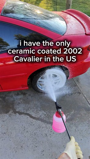 141K views · 3.8K reactions | absolutely explosive gloss red  #chevy #90skids #cavalier #millenials | Oakland Auto Detail | Facebook
