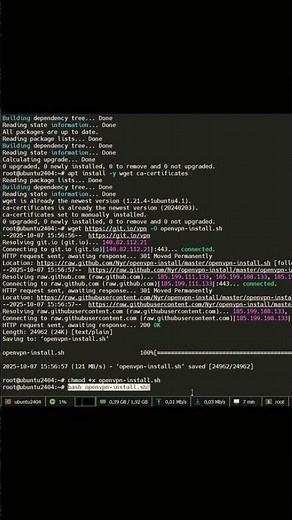 Build Your Own VPN on VPS: 60 Sec Hack ⚡ #vpn #openvpn