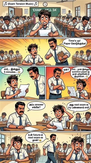 😅😅ExamComedy😁😁 #tamilmotivation #shortvideo