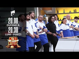 Sosuri, prima temă din sezonul 9 | Chefi la cuțite