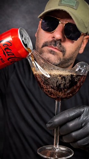 ASMR Milk + Soda Mix 🥛🥤 | Insanely Satisfying Drinking Sounds #asmr #shorts