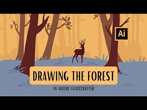 Adobe Illustrator Brushes that Will CHANGE Your Forest Drawing