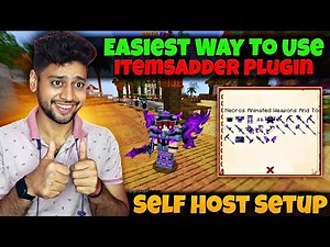 Easiest Way To Use ItemsAdder Plugin 😍 | ItemsAdder Self Host Setup | ItemsAdder Tutorial