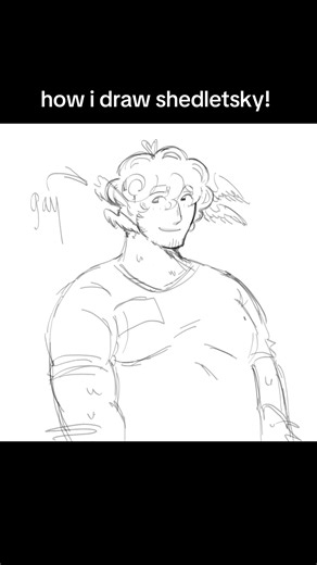 Speedpaint Tutorial on Drawing Shedletsky in Roblox