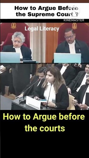 How to argue before the courts Courtroom advocacy tips for law students & advocates. #legalliteracy