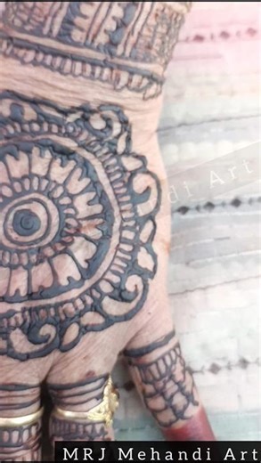 Back flower mehndi design | back side mehndi design #mehndi