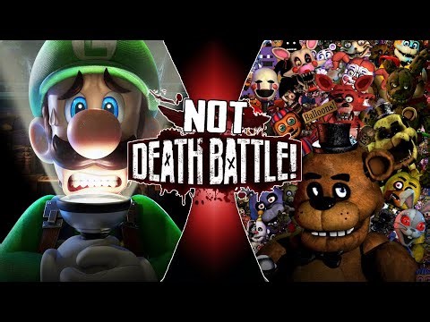 Luigi VS Five Nights at Freddy's (Mario VS FnaF) | NOT-Death Battle Specials