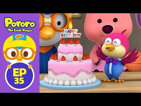 Pororo the Best Animation | #35 The Best Birthday Present | Learning Healthy Habits | Pororo English
