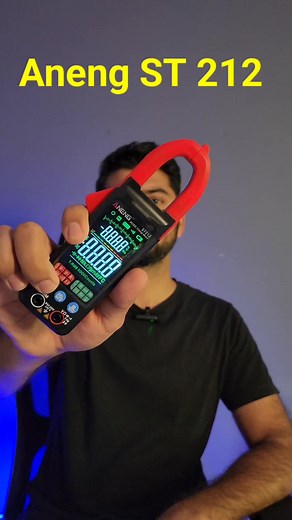 913K views · 10K reactions | Aneng ST-212 AC DC Clamp Meter بجلی کے لیے میٹر۔ #بجلی #techalladin #electric #electricity #WAPDA #meters #multimeters #ClampMeter #tool #diy #viral #سولر | Alladin.pk | Facebook