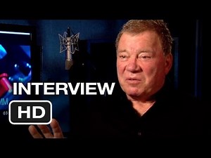 Escape from Planet Earth Interview - William Shatner (2013) - Animated Movie HD
