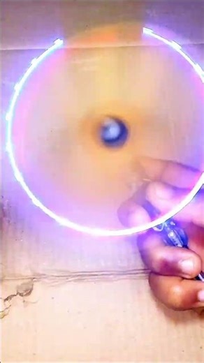 Mini DC Color Lights Powered by Hand Crank •