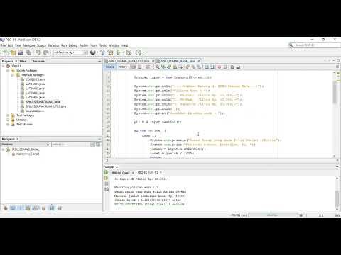 PEMROGRAMAN BERORIENTASI OBJEK 1 UTS 2 Java Netbeans 8 2 ke 2