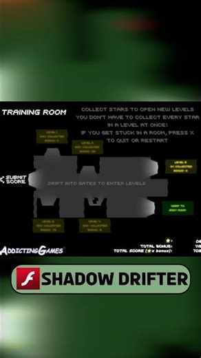 Shadow Drifter - Game of the Day! #gaming #flashgames