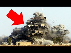 Massive Ordnance Penetrator Breaks Through 200 Feet of Pure Concrete.