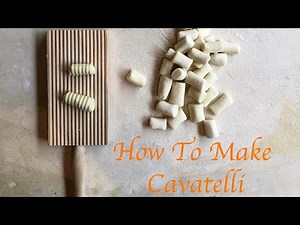 How To Make My Homemade Cavatelli | Italian Pasta Recipe