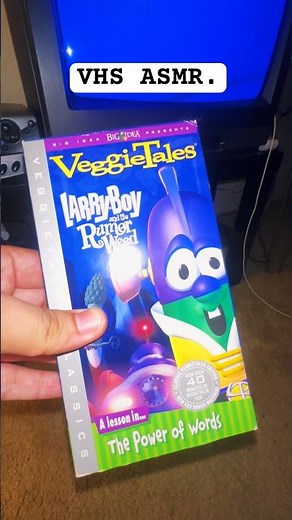 VHS ASMR #Nostalgia #VHS #veggietales