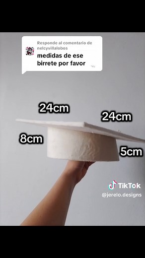 Modelo de Birrete: Medidas y Moldes a la Venta