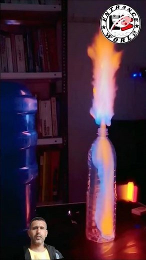 Rubbing Alcohol Flammability Test| Isopropyl Exposure ​|Chemistry Experiment @LUENTRANCEWORLD #facts