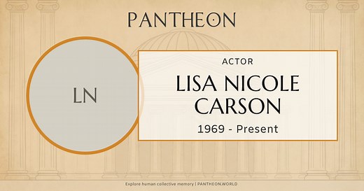Lisa Nicole Carson Biography | Pantheon