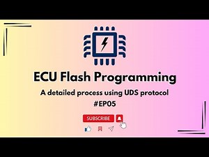 ECU Flashing Process in AUTOSAR (Control DTC Settings - Disable) #EP05 | Er. Aishwarya Pattar