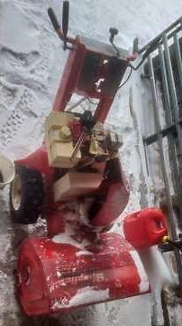 Simplicity 860-SE snowblower #oilchange #opportunitybarn #shorts