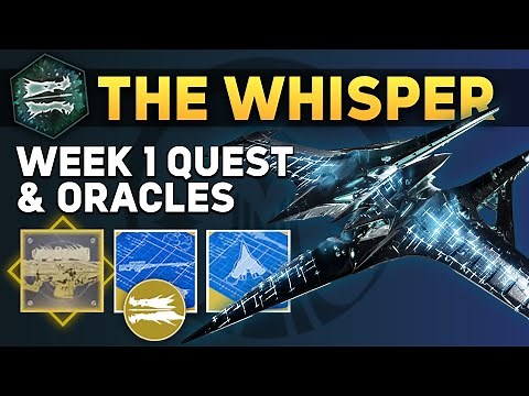 The Whisper Quest Week 1 Guide - First Blights & 2 Oracle Locations - Destiny 2 Exotic Mission