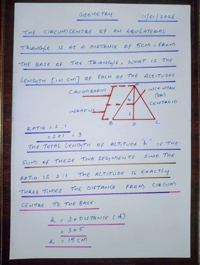 GEOMETRY : QUESTIONS WITH ANSWERS .