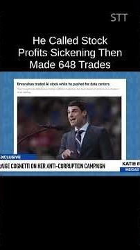 Rob Bresnahan's Stock Trading Hypocrisy: Aligning Trades with Votes?