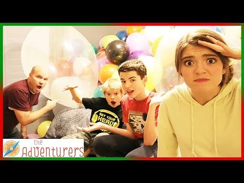They Hid Our iPhones In Balloons! - Gnome Pranks I That YouTub3 Family The Adventurers