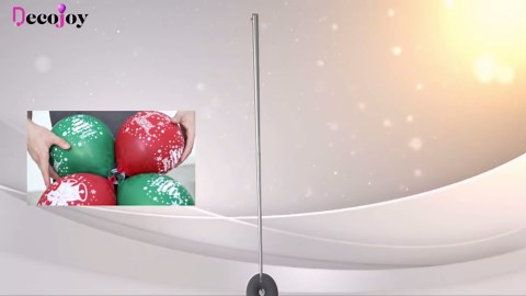 DECOJOY Balloon Column Stand Set of 2, Adjustable 7 Feet Ballon Arch Stands with Bases for Floor, Tall Baloon Tower Pillar Assembly Kit for Halloween, Birthday, Party Decorations