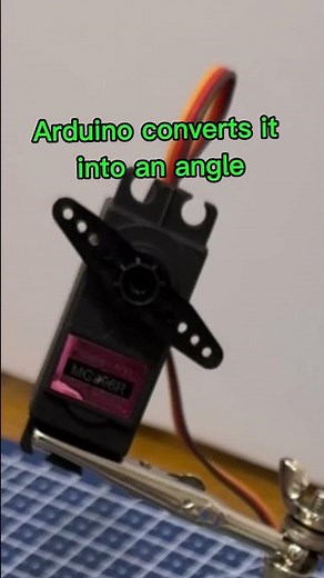Control a Servo with a Joystick #arduino #electronics #arduinoproject #dogilab
