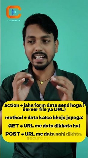Day 13 – HTML Forms Basics | form action & method Explained