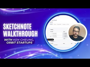 Mastering Project Management with Sketchnote: A Demo by Ken Cheung from Orbit Startups