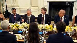Trump Soaks Up Praise from World's Biggest Tech CEOs at White House Dinner