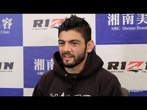 ホベルト・サトシ・ソウザ 試合前インタビュー / 湘南美容クリニック presents RIZIN.35