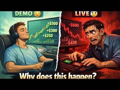 DEMO vs LIVE Forex Trading: What Most Traders Get Wrong