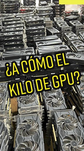 ¿A cómo el kilo de GPU? - NS 23 #GPU #mineria #hardware #pc #ethereum
