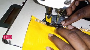 Stone design in blouse how to stitch stone lace in blouse neck front back