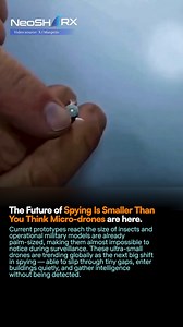 1.5M views · 14K reactions | The rise of micro-drones marks a major...