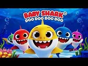 Baby Shark Dance 🦈✨ (2024 VIRAL REMIX) | +1 Hour Nursery Rhymes & Kids Songs Compilation