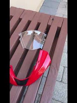 Ducati Monster SP with Puig smoked visor before and after #monster #monster puig # monster sp visor