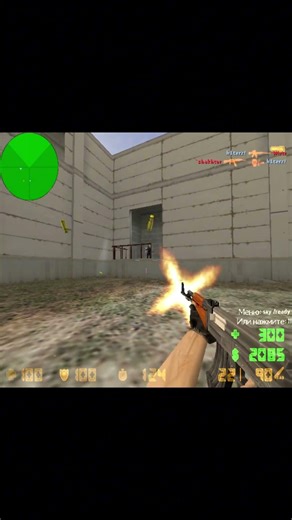 Cache Mid Rush 4K headshot #cs16 #counterstrike #gaming #shorts #gaminshorts