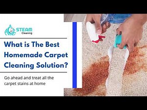 What is The Best Homemade Carpet Cleaning Solution | DIY Carpet Stain Removal Tips