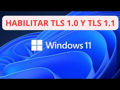 Cómo habilitar TLS 1.0 y 1.1 en Windows 11