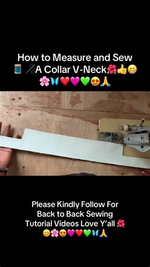 How to Sew a V-Neck Collar: Step-by-Step Guide