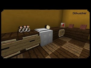 ✔ Minecraft: How to make a Dishwasher