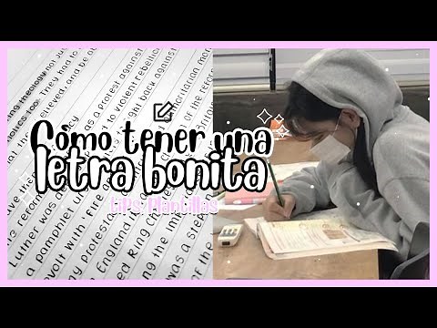 ✍How to have a nice and legible handwriting 🌱🧸 Basic guide (quick and easy)
